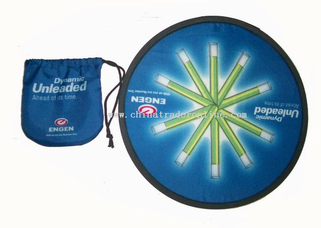 Nylon Foldable Frisbee from China